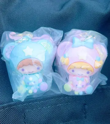 리틀트윈스타 별하늘의 엔젤 시크릿 키링 2종류