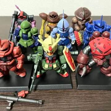 건담 컨버전스 9개 자쿠 즈고크 걍 구프 돔 고그 아가이