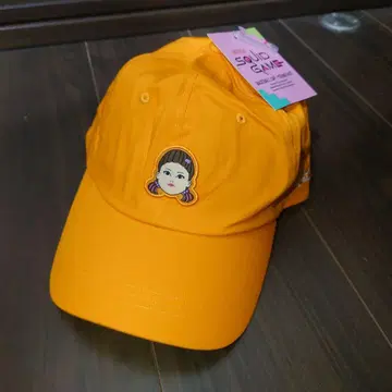 오징어 게임 영희 인형 오렌지 캡