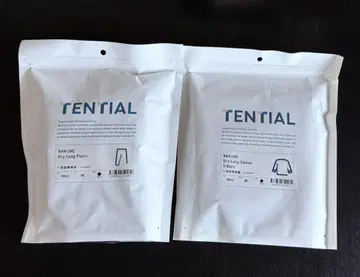 BAKUNE Dry Men's 상하의 세트 긴팔 롱 팬츠 M BLACK