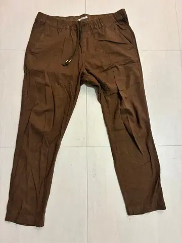 BAYFLOW/린넨/브라운/ 이지 팬츠/