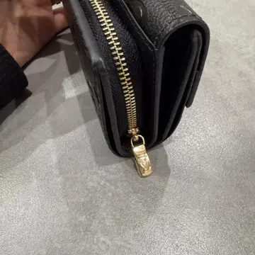 블랙 3단 폴더형 지갑