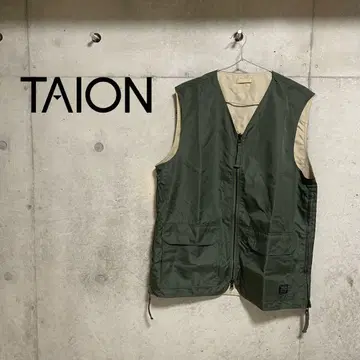 [새상품급] TAION 논다운 밀리터리 리버서블 베스트