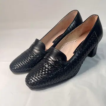 [ 고급 ] CAMAUROBI 뜨개질 가죽 로퍼 스타일리시 23