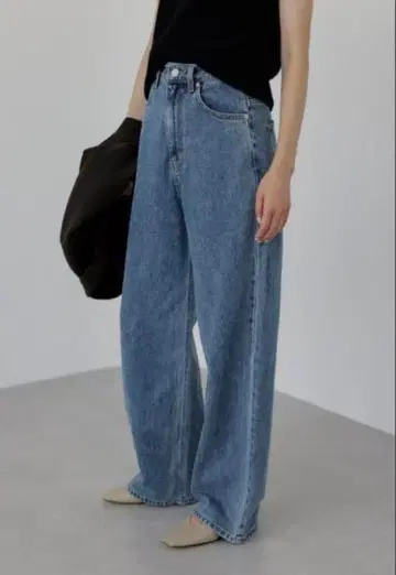 na.e 와이드 루즈 청바지