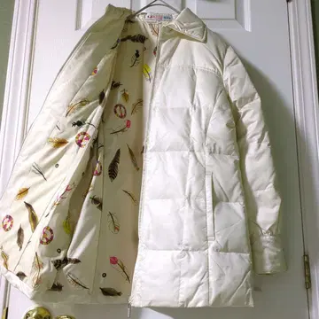 미사용 레오나르 스포츠 다운 자켓 아우터 깃털