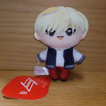 GiGO 한정판 마스코트 봉제 인형 JO1 시로이와 루키