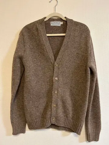 INVERALLAN 인버아란 아란 가디건 브라운 40