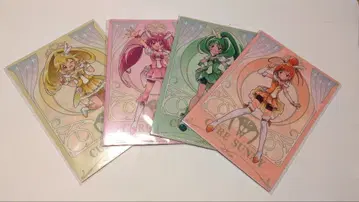 프리큐어 올스타즈 클리어 파일 컬렉션 vol.4 4장 세트