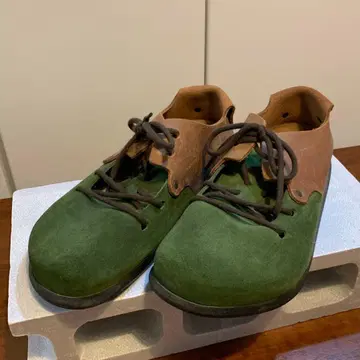 [ 새상품급 ] 버켄스탁 몬타나 그린 브라운 26.5cm