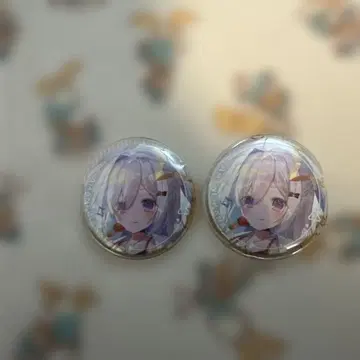 아마네 카나타 온리 캔뱃지 2개 세트