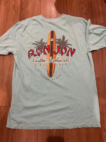 올드 서프 론존 T셔츠