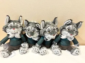 주토피아2 파우바트 BIG 봉제 인형 세트 2