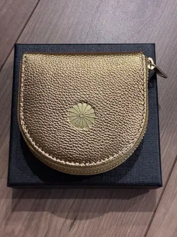 황궁 지갑 코인 케이스 동전 지갑 골드