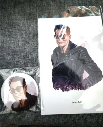 루이스 쿠르 고천락 엽서 캔뱃지 세트