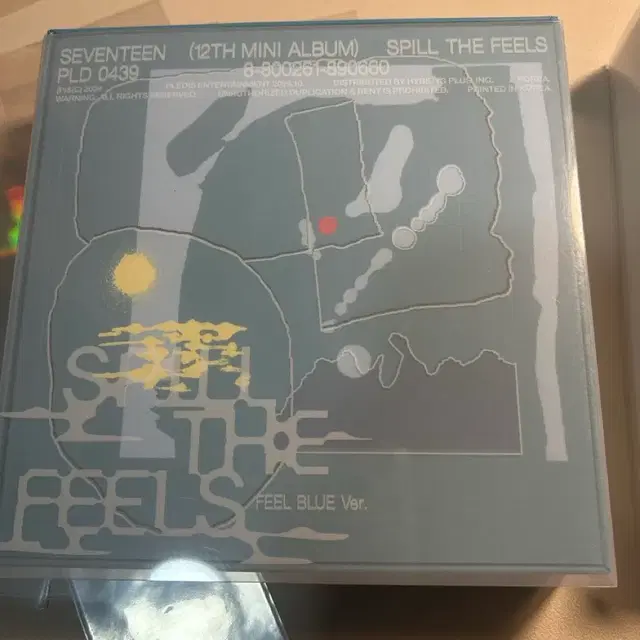 세븐틴 앨범 spill the feels 3종, 개인반