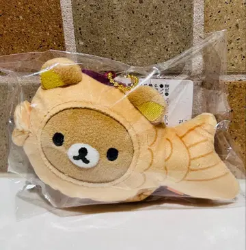 리락쿠마 매달리는 봉제 인형 붕어빵