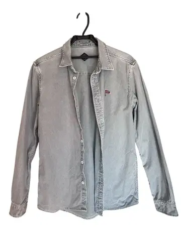 TCSS 그레이 버튼업 셔츠 M