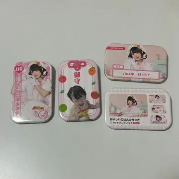 큐루링 해봐봐 치바 유나 생탄 2025 랜덤 캔뱃지 4개 세트