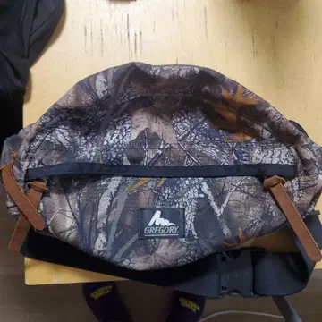 구형 로고 GREGORY 리얼트리 카모 백 USA 제조 빈티지