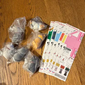 종이 봉투 속 고양이 플로키 전 6종 컴플리트 상품