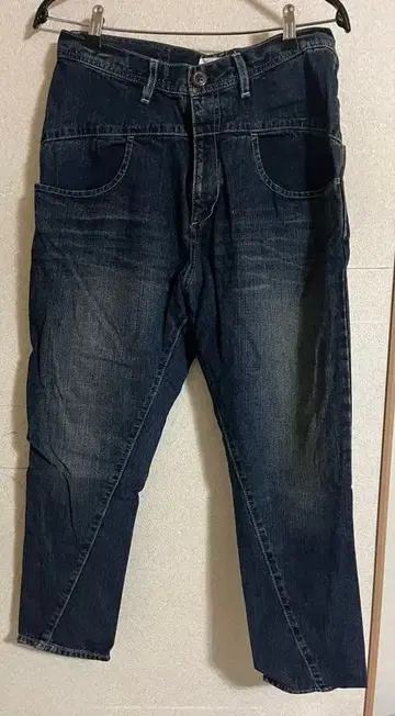 and it. 다크 블루 스트레이트 데님