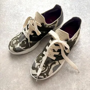 알베로베로 돼지 니트 소재 스니커즈 S