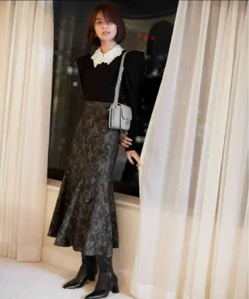 [ 택 포함 새상품 ] snidel 스나이델 헤임 플레어 머메이드 스커트