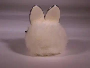 Alexandre 토끼 귀 달린 화이트 퍼 헤어 액세서리