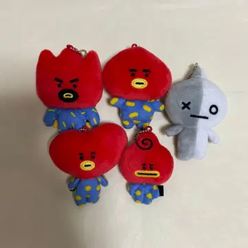 BT21 TATA 패밀리 마스코트 5개 세트