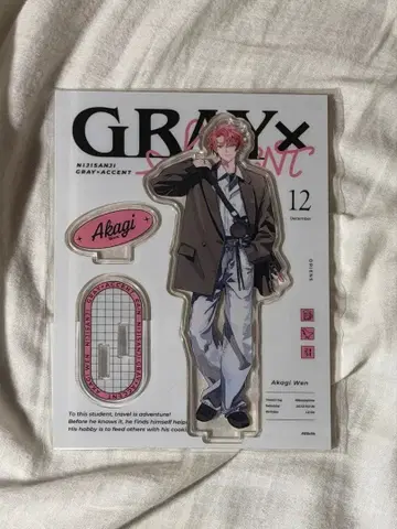 [ GRAYx ACCENT ] 아크릴 스탠드 아카기 웬