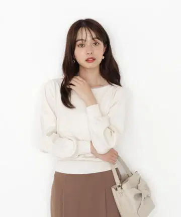 PROPORTION BODY DRESSING 전후 2WAY 펄 니트