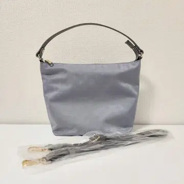 러셋 나일론 자카드 심플 숄더백