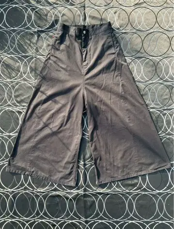 SHINYAKOZUKA 블랙 와이드 팬츠