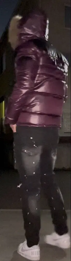 남성용 퍼 다운