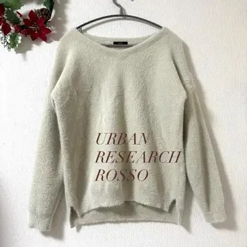 urban research rosso 모헤어 니트 스웨터