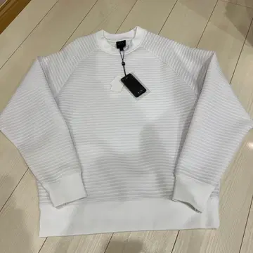 Armani Exchange 스트라이프 맨투맨 화이트 미사용 새상품 S
