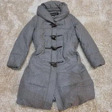 [컨디션 최상] LOUNIE 더플 다운 코트 size 40 그레이 롱