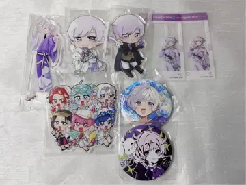 VOISING 이레이스 아크릴 키링 캔뱃지 클리어 카드