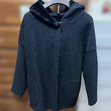 후드 부착 리버서블 코트 라슈드 야마다 블랙 9호