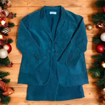 [ 셋업 ] SLY 자켓&스커트 코듀로이 그린