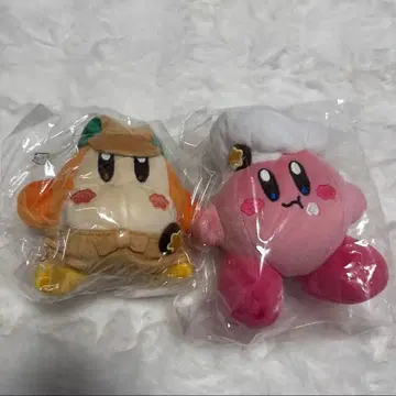 [ 미개봉 ] 커비 카페 봉제 인형 (S) 2개 세트