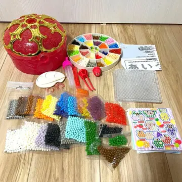 도면 보충 비즈 포함 [아쿠아 비즈 세트] 마이멜로디 디즈니 프린세스