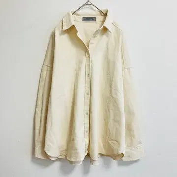 나노 유니버스 루즈 실루엣 코듀로이 셔츠 긴팔 겉옷