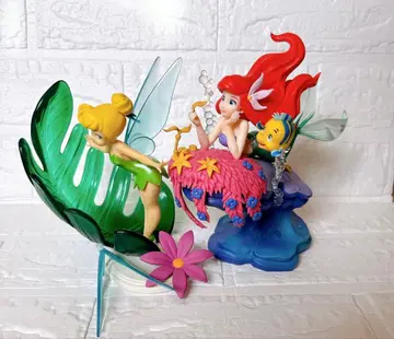 디즈니 아리엘 팅커벨 피규어