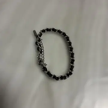 블랙 체인 팔찌