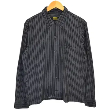 텐더 로인 TENDERLOIN 스트라이프 버튼 다운 플란넬 셔츠