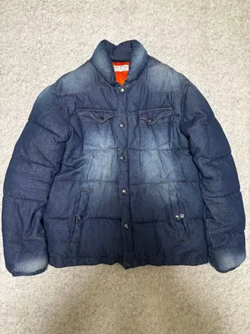 데님풍 다운 자켓