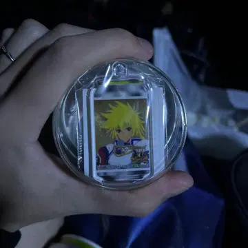 테일즈 30주년 기념 당첨 캔 스탄 엘론 아크릴 키링 & 스티커