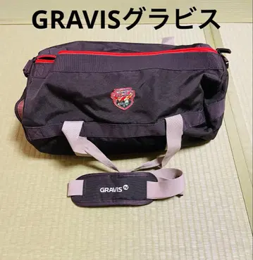 GRAVIS 보스턴 백 다크 브라운 트래블 백